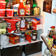 Jeremy Browning's refrigerator.